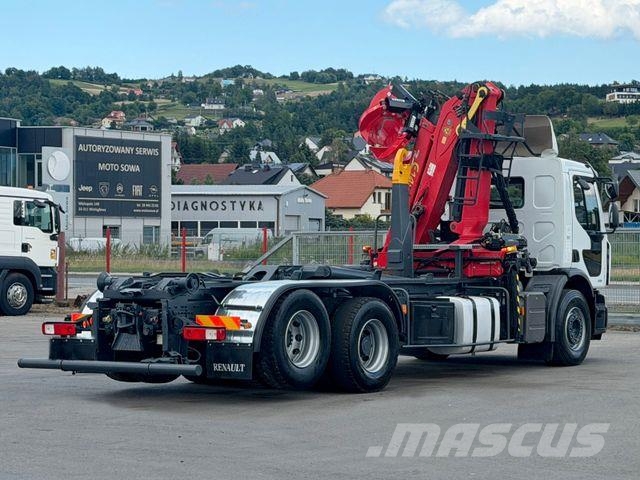Renault PREMIUM 410 * ABROLLKIPPER 5,05 m * KRAN/ FUNK Hakowce