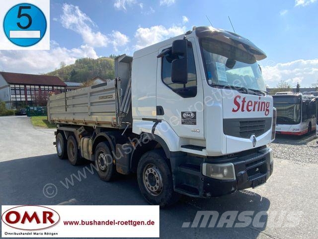 Renault Premium 460.32 8x4 Dxi ダンプ