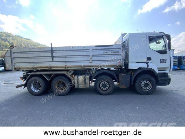 Renault Premium 460.32 8x4 Dxi ダンプ