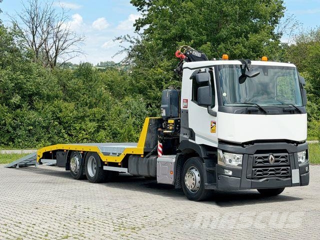 Renault T 380 * Abschleppwagen 7,40m* KRAN/FUNK * TOP Sleepwagens