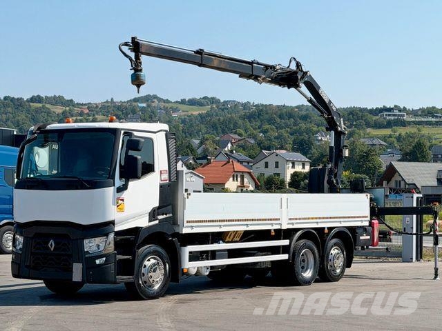 Renault T 380 * FASSI F120B.2.22 + FUNK * TOPZUSTAND ! Camiones grúa
