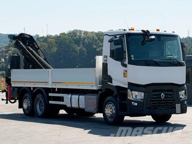 Renault T 380 * FASSI F120B.2.22 + FUNK * TOPZUSTAND ! Camiones grúa