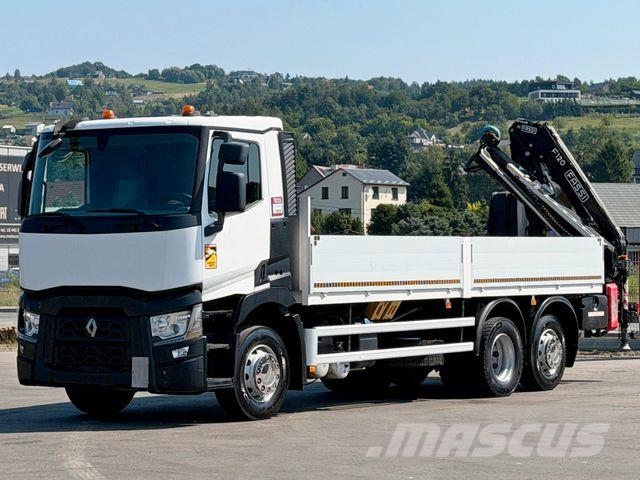 Renault T 380 * FASSI F120B.2.22 + FUNK * TOPZUSTAND ! Camiones grúa