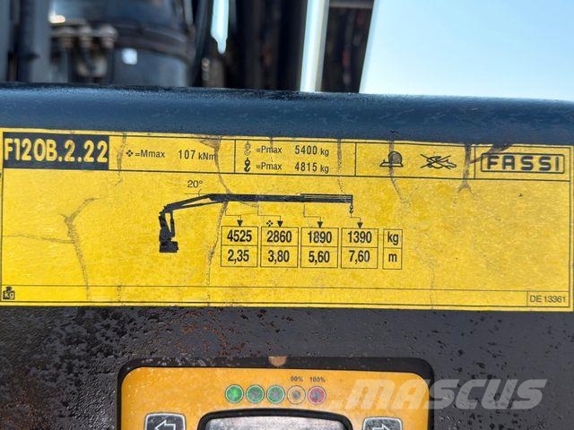Renault T 380 * FASSI F120B.2.22 + FUNK * TOPZUSTAND ! Camiones grúa