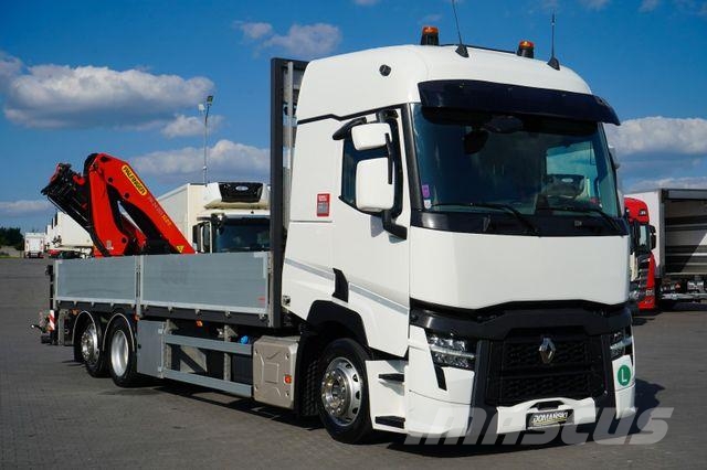 Renault T 480 / 6 X 2 / SKRZYNIOWY + HDS / PALFINGER PK Φορτηγά με Γερανό