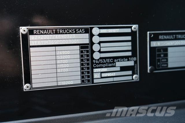 Renault T 480 / 6 X 2 / SKRZYNIOWY + HDS / PALFINGER PK Φορτηγά με Γερανό