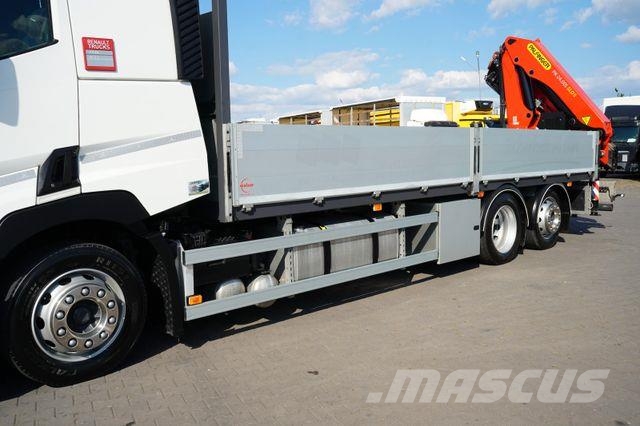 Renault T 480 / 6 X 2 / SKRZYNIOWY + HDS / PALFINGER PK Φορτηγά με Γερανό