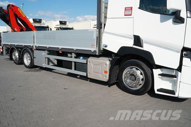 Renault T 480 / 6 X 2 / SKRZYNIOWY + HDS / PALFINGER PK Φορτηγά με Γερανό