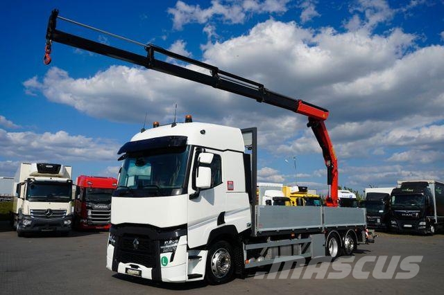 Renault T 480 / 6 X 2 / SKRZYNIOWY + HDS / PALFINGER PK Φορτηγά με Γερανό