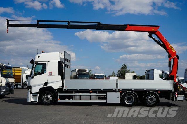 Renault T 480 / 6 X 2 / SKRZYNIOWY + HDS / PALFINGER PK Φορτηγά με Γερανό