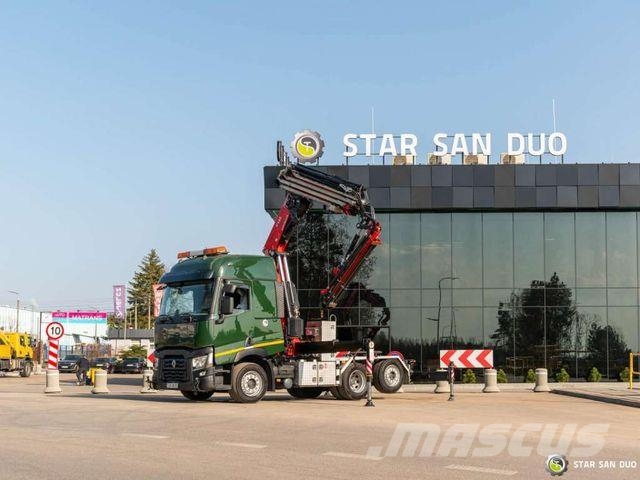 Renault T440 6x2 Fassi F485RA.2.26XEDynamic Crane Тягачі