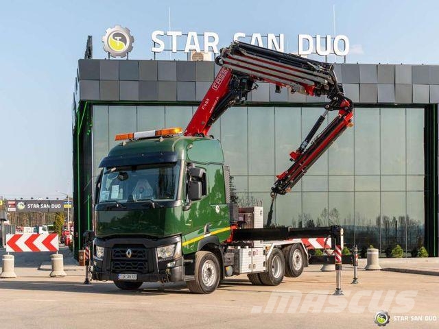 Renault T440 6x2 Fassi F485RA.2.26XEDynamic Crane Тягачі