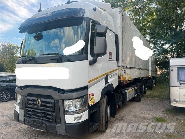 Renault T460 6x2, erst 486TKM,1.Hd.neue Insp.5000 D-Fzg. Camiones con chasís y cabina