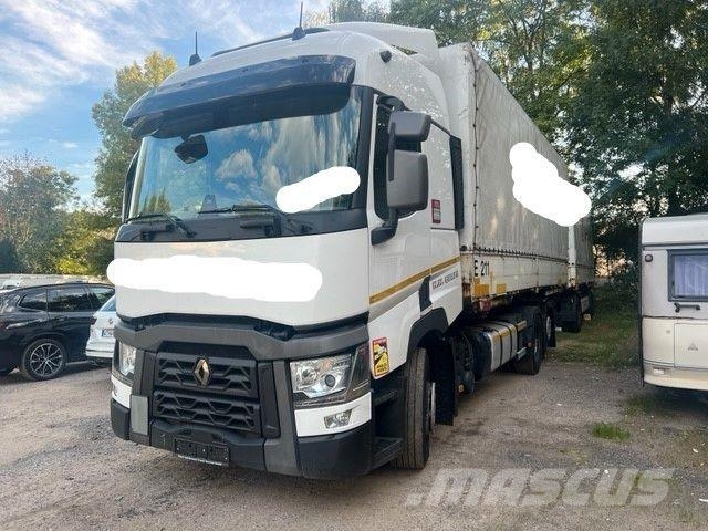 Renault T460 6x2, erst 486TKM,1.Hd.neue Insp.5000 D-Fzg. Camiones con chasís y cabina