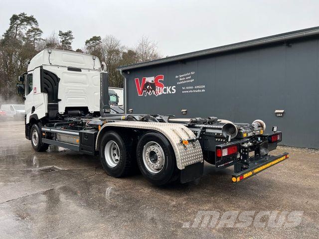 Renault T480 6x2 Euro6 Meiller-Abrollkipper شاحنات الرافعات الخطافية