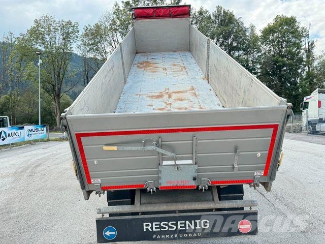  Ressenig 3 Achs Getreidekipper elektrische Plane مقطورات قلابة