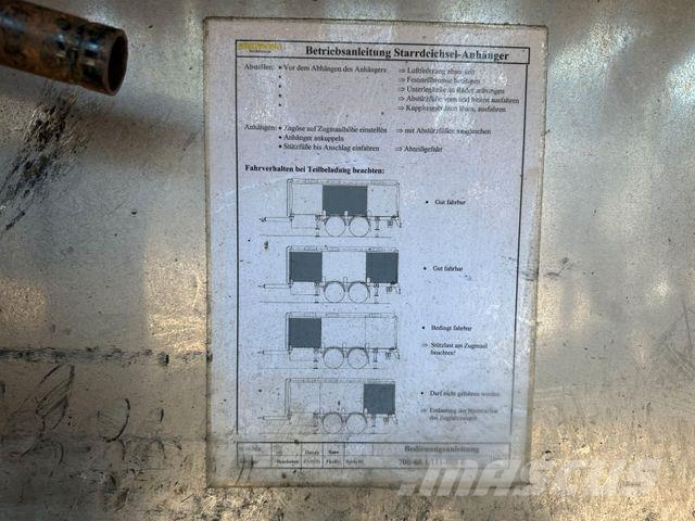 Rohr ADS-18 21000 Liter 3Kammer Alu Gefahrenklasse A3 Tartályos pótkocsik