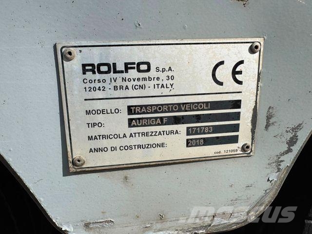 Rolfo S2 * HYDR. LADEFLÄCHE * BPW * Semirremolques para transporte de vehículos
