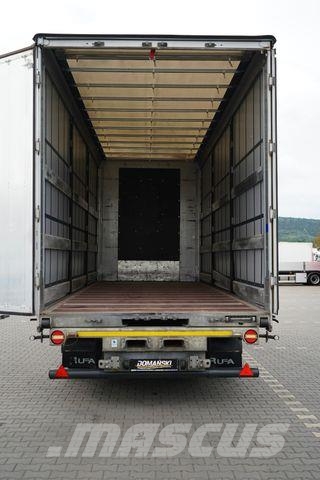 Rufa / TANDEM / FIRANKA / BDF / 19 PALET / DŁ. 7 Tovarne prikolice sa ciradom