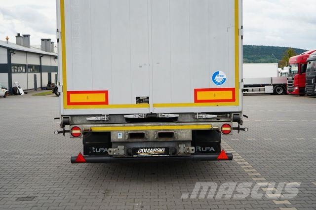 Rufa / TANDEM / FIRANKA / BDF / 19 PALET / DŁ. 7 Tovarne prikolice sa ciradom