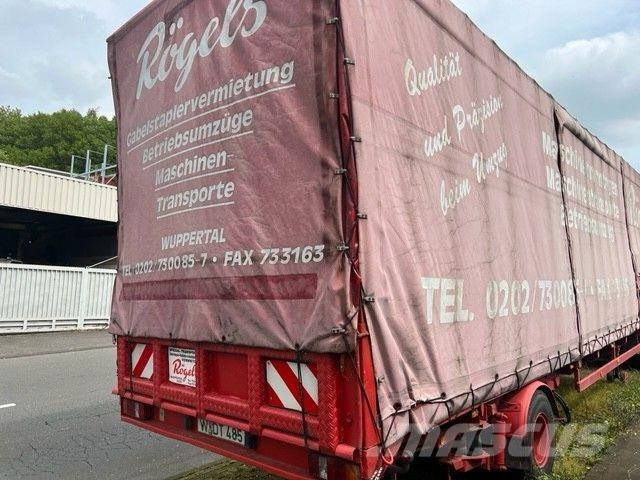 Ruthmann Tieflader,1-Achs,HU05/24 Низкорамные полуприцепы