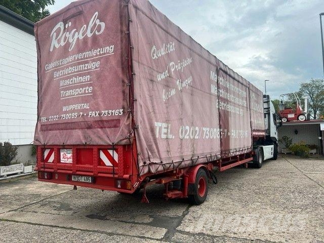 Ruthmann Tieflader,1-Achs,HU05/24 Низкорамные полуприцепы
