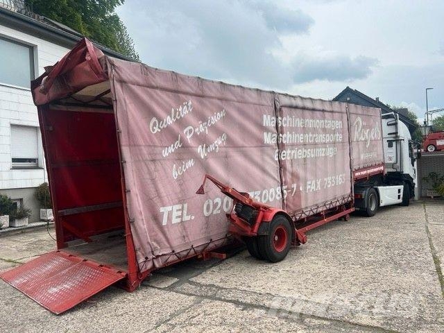 Ruthmann Tieflader,1-Achs,HU05/24 Низкорамные полуприцепы