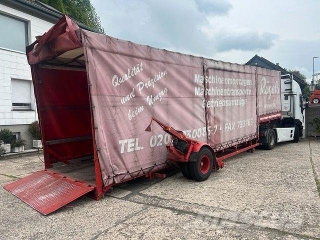 Ruthmann Tieflader,1-Achs,HU05/24 Низкорамные полуприцепы
