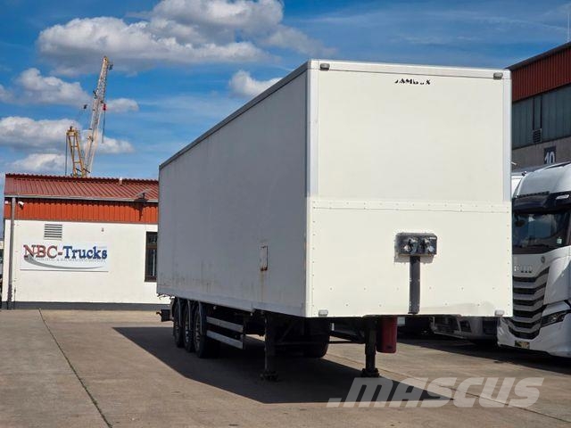 Samro ST39 * ROLLENBETT * KOFFER * BPW * 3-ACHSER Semirremolques de carrocería de cajas