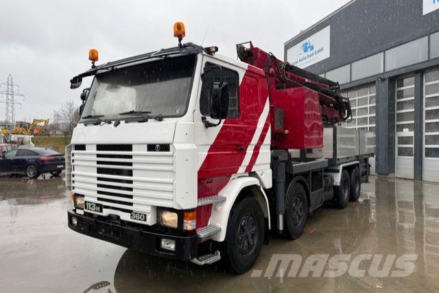 Scania 113 8x4 Autokran Cormach 87000 42 Meter Smagās mašīnas ar celtni