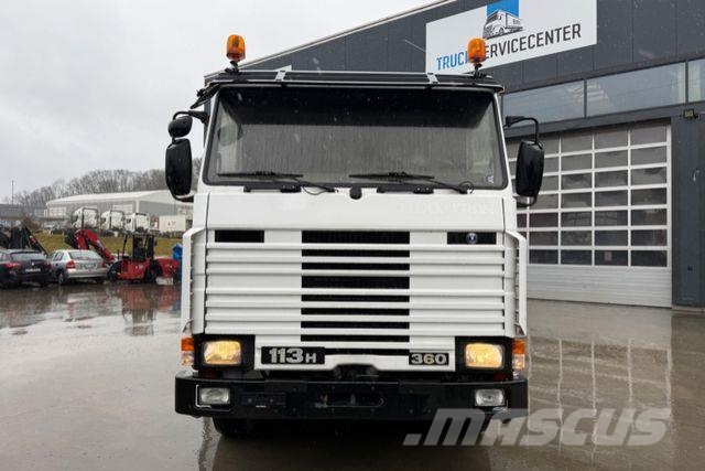 Scania 113 8x4 Autokran Cormach 87000 42 Meter Smagās mašīnas ar celtni