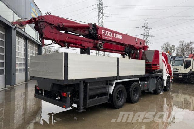 Scania 113 8x4 Autokran Cormach 87000 42 Meter Smagās mašīnas ar celtni