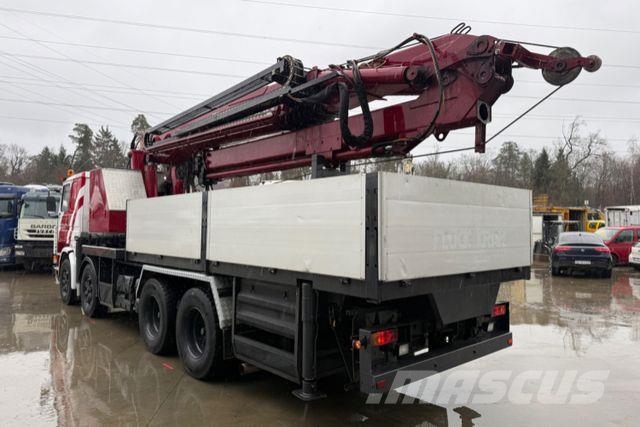 Scania 113 8x4 Autokran Cormach 87000 42 Meter Smagās mašīnas ar celtni