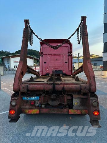 Scania 114G 380 ABSETZKIPPER TELESKOP Camiones desmontables