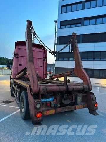 Scania 114G 380 ABSETZKIPPER TELESKOP Camiones desmontables