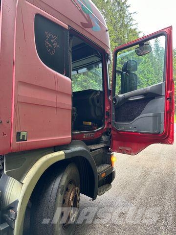 Scania 114G 380 ABSETZKIPPER TELESKOP Camiones desmontables