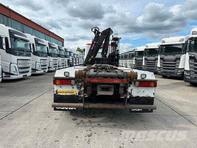 Scania 380 * 8 x 2 * HIAB 105 Z KRAN *2 x LIFT *ABROLL Savivarčių priekabų vilkikai