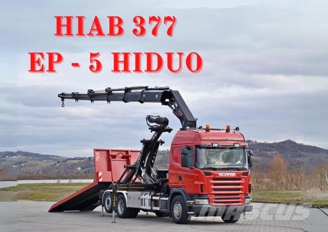 Scania G 400 * Abschleppwagen 6,40m* KRAN + FUNK * TOP Camiones polibrazo