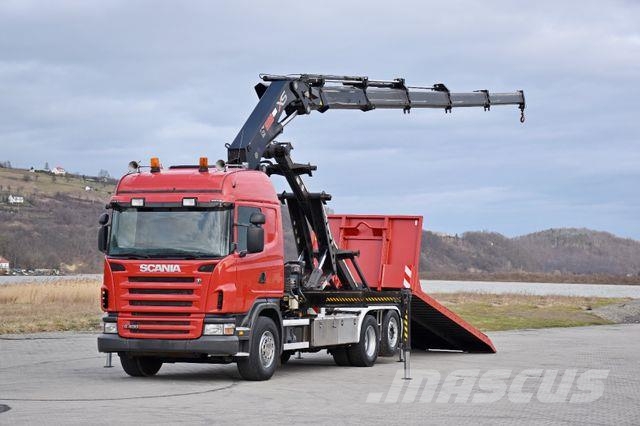 Scania G 400 * Abschleppwagen 6,40m* KRAN + FUNK * TOP Camiones polibrazo