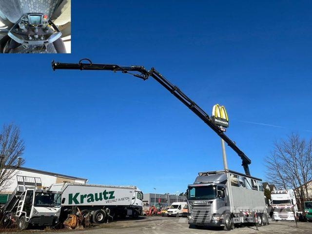 Scania G 410 6x2 Pritsche Heckkran Palfinger PK 27002 Camión con caja abierta