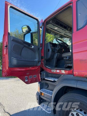 Scania G-410 6X2 SILOWAGEN VOLLUFT LIFT GELENKTE HINTER Vákuum teherautok
