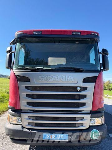 Scania G-410 6X2 SILOWAGEN VOLLUFT LIFT GELENKTE HINTER Vákuum teherautok