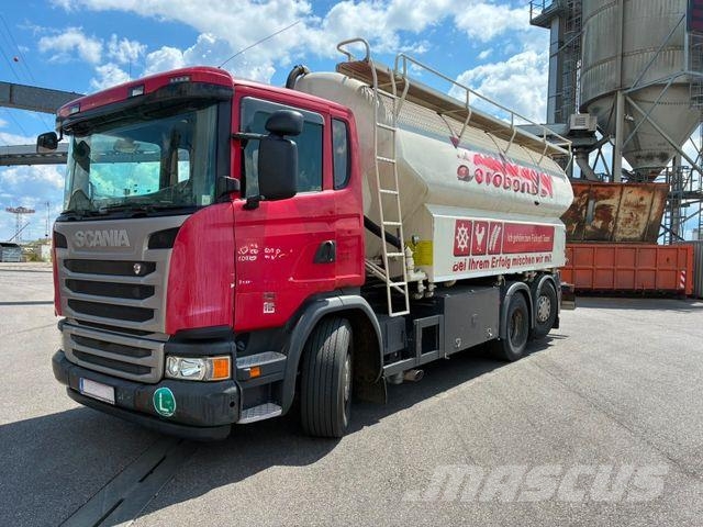 Scania G-410 6X2 SILOWAGEN VOLLUFT LIFT GELENKTE HINTER Kolkenzuigers