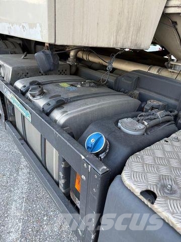 Scania G-410 6X2 SILOWAGEN VOLLUFT LIFT GELENKTE HINTER Camiones aspiradores/combi