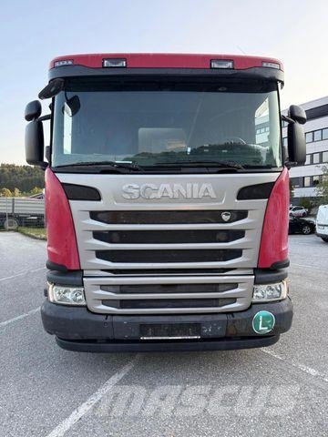 Scania G-410 6X2 SILOWAGEN VOLLUFT LIFT GELENKTE HINTER Camiones aspiradores/combi