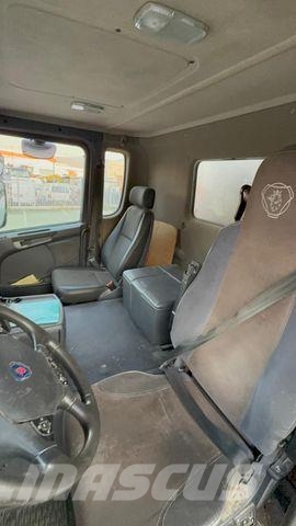 Scania G-410 6X2 SILOWAGEN VOLLUFT LIFT GELENKTE HINTER Camiones aspiradores/combi