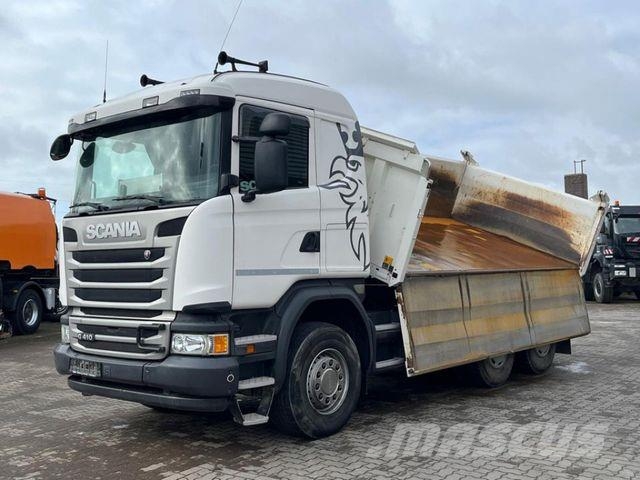 Scania G 410 6x4 3-Achs Kipper Meiller Bordmatik Camiones bañeras basculantes o volquetes
