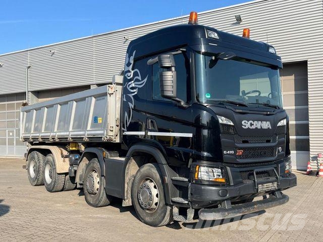Scania G 410 8x4 4-Achs Kipper XT Bordmatik Camiones bañeras basculantes o volquetes