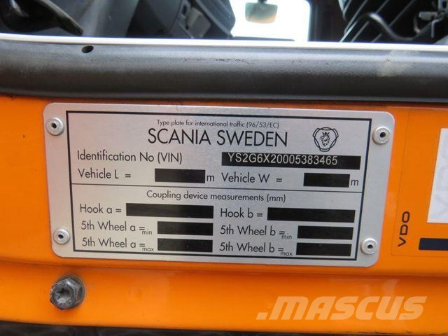 Scania G 410 LB 6x2*4HNA Abrollkipper Lift+Lenkachse 28 Camiones elevadores de gancho