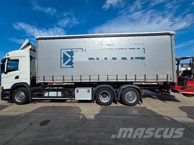 Scania G 410 * MOFFET M4 25 *LENK&amp;LIFT*WECON * VERZIN Wechselfahrgestell
